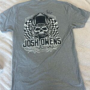 Moonshiners Josh Owen’s racing tee shirt SIGNED size small